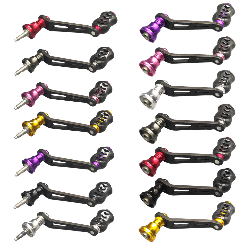 Shimano Reel Stradic - มือหมุนรอกตกปลาแบบสกรู ทำจากคาร์บอนไฟเบอร์ สำหรับรอกตกปลา DAIWA/SHIMANO อะไหล่เปลี่ยนมือหมุนรอกตกปลา