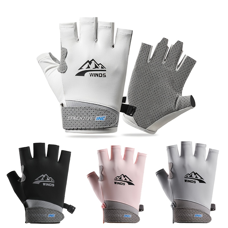 ถุงมือแบบไม่มีนิ้วสำหรับผู้ชาย - Fishing Gloves บทวิจารณ์และราคา