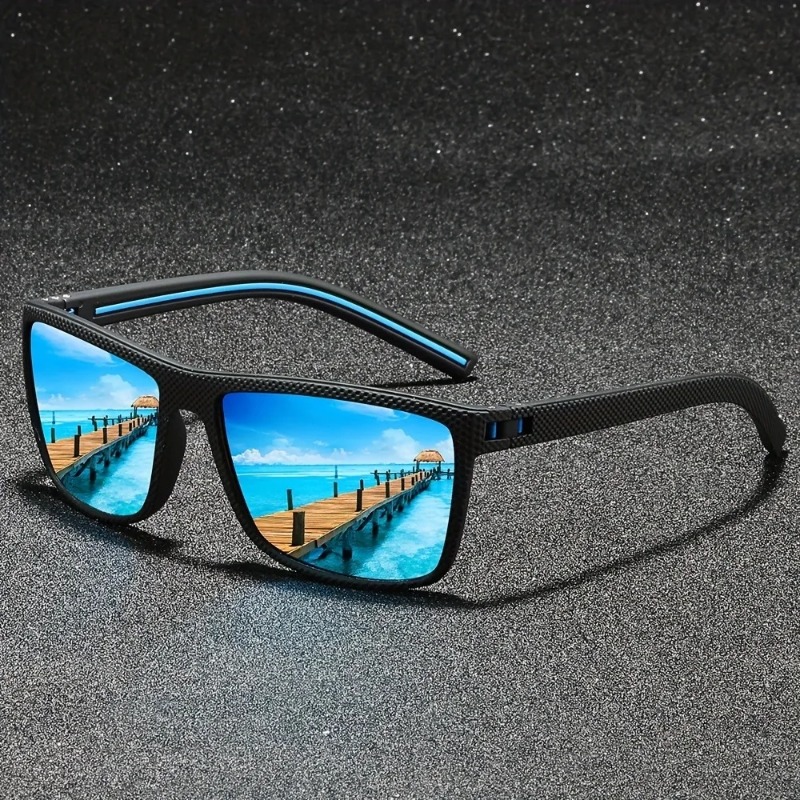 แว่นกันแดดทรงสี่เหลี่ยมสไตล์วิ - Fishing Sunglasses Polarized บทวิจารณ์และราคา