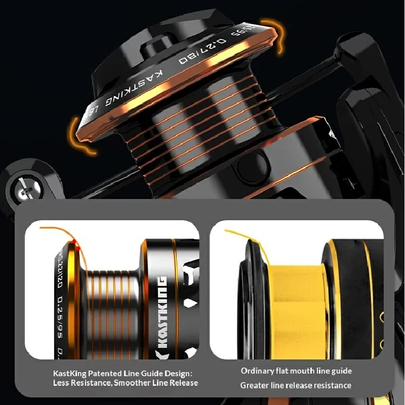 รอกตกปลาแบบสปินนิ่ง Kastking ร - Kastking Reel Zephyr บทวิจารณ์และราคา