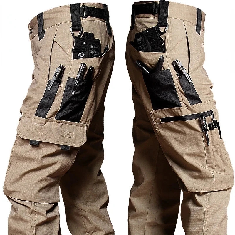 สวมใส่ทํางานกางเกง Man Multi-P - Fishing Pants Waterproof บทวิจารณ์และราคา