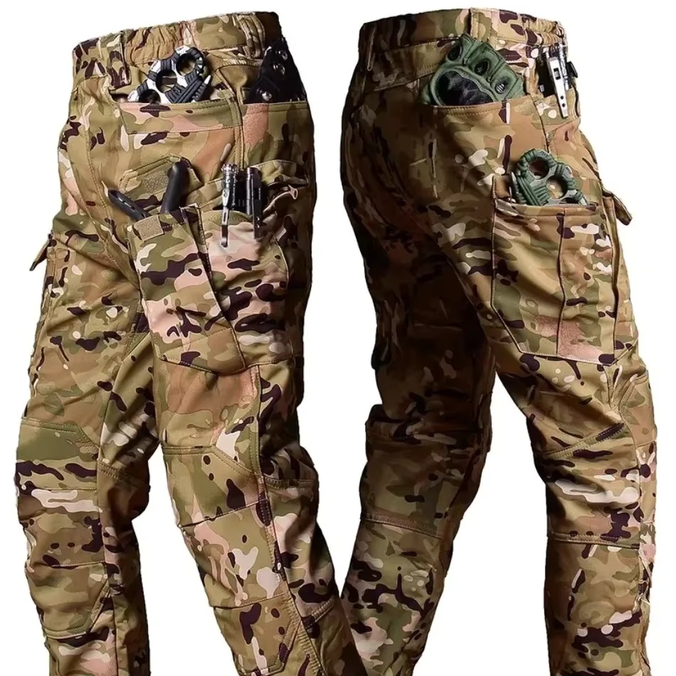 กางเกงคาร์โก้และเสื้อแจ็คเก็ตผ - Fishing Pants Waterproof บทวิจารณ์และราคา
