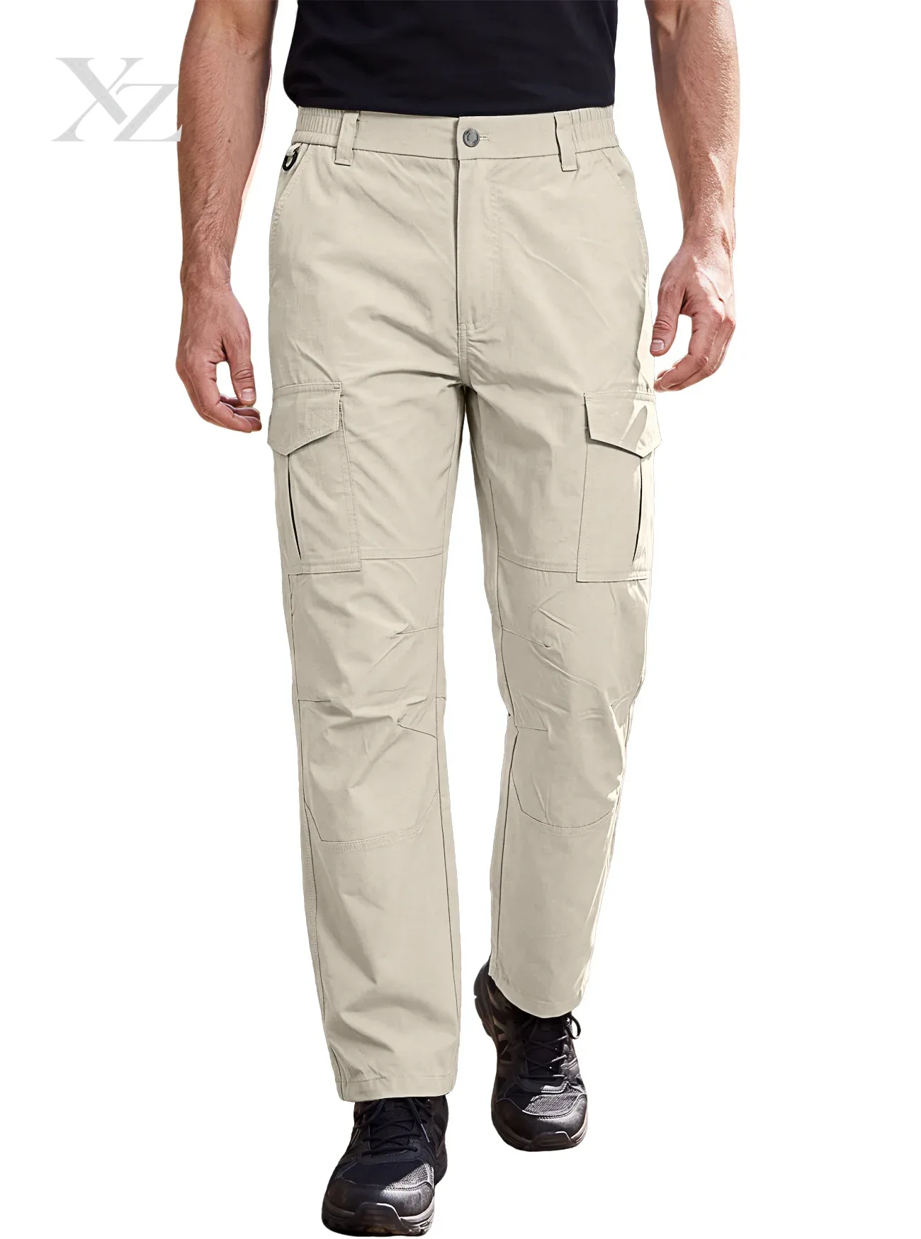 กางเกงคาร์โก้ผู้ชาย กันน้ำ มีก - Fishing Pants Waterproof บทวิจารณ์และราคา