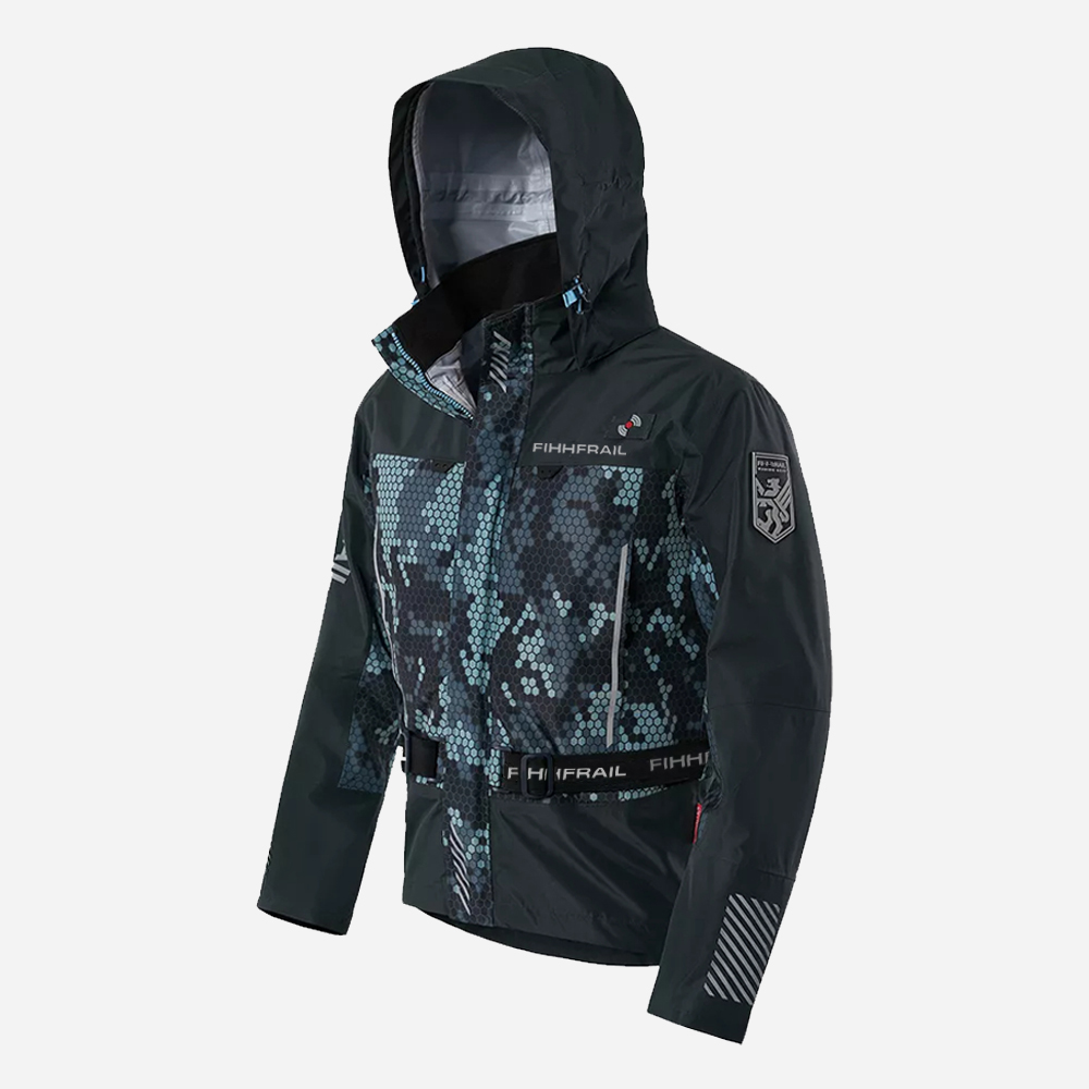 เสื้อแจ็คเก็ตตกปลา เสื้อกันลมส - Fishing Rain Suit บทวิจารณ์และราคา